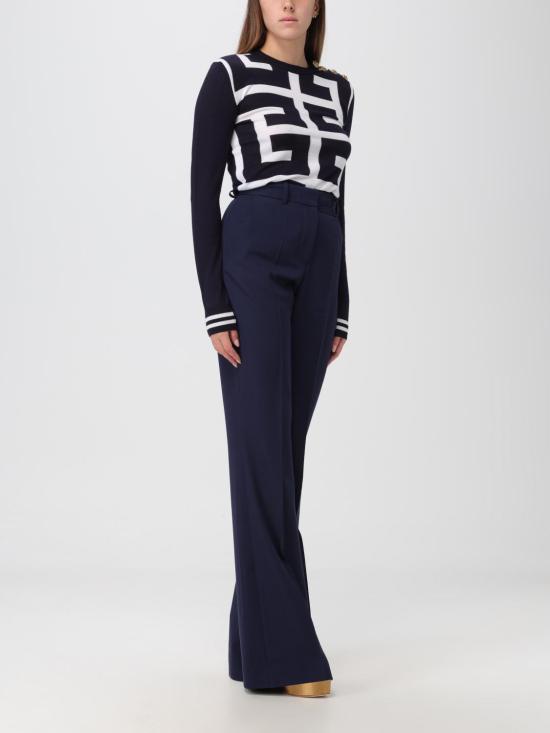  발망 팬츠 BF1PO105WC09 6UC Blue - BALMAIN