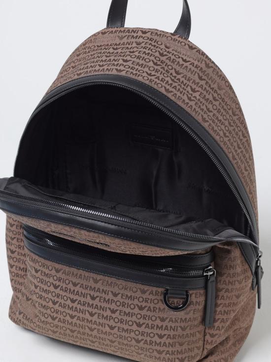 25SS 엠포리오 아르마니 백팩 EM001209AF13823 U6195 Brown - EMPORIO ARMANI
