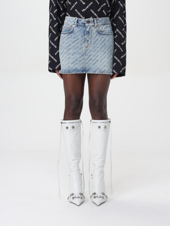  발렌시아가 스커트 744972TQW66 4141 Blue