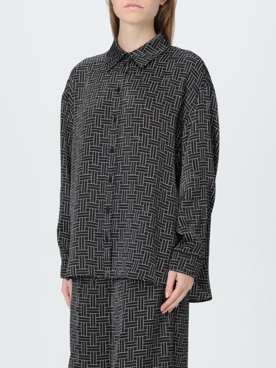 24FW 겐조 셔츠 FE62CH2479R1 99 Black - KENZO