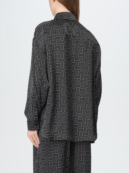 24FW 겐조 셔츠 FE62CH2479R1 99 Black - KENZO