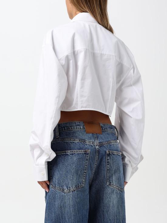 25FW 알렉산더 왕 블라우스 1WC4241943 100 White - ALEXANDER WANG