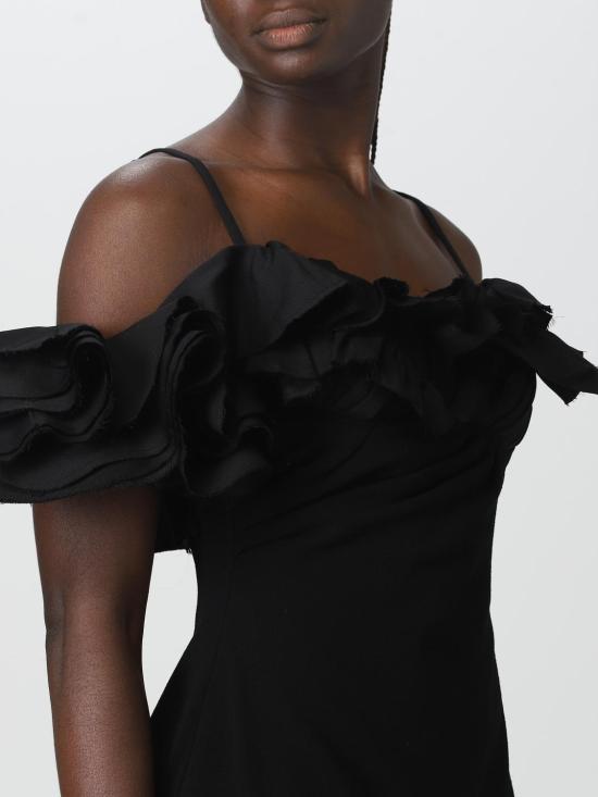  자크뮈스 숏 원피스 231DR0451328 990 Black - JACQUEMUS