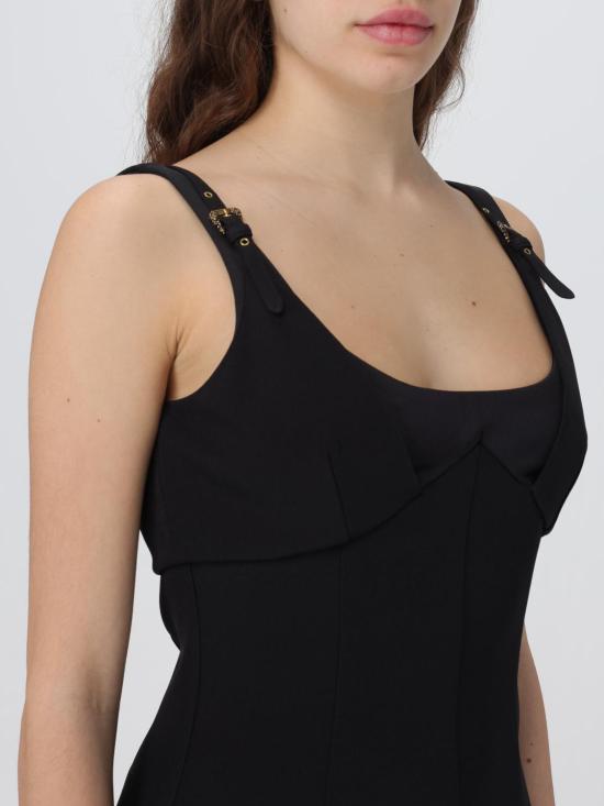 베르사체 미디 원피스 76HAO919N0103 899 Black - VERSACE