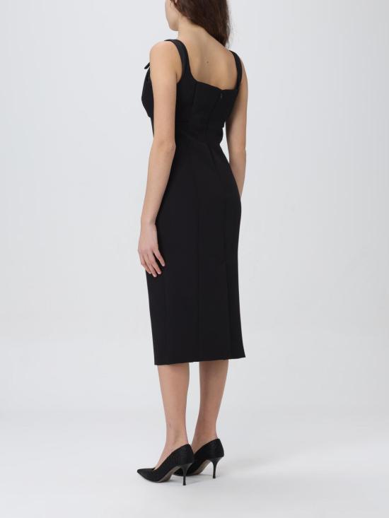  베르사체 미디 원피스 76HAO919N0103 899 Black - VERSACE