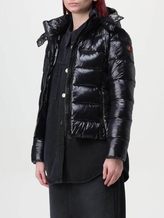 24FW 세이브더덕 패딩 D31470WLOVE19 10000 Black - SAVE THE DUCK