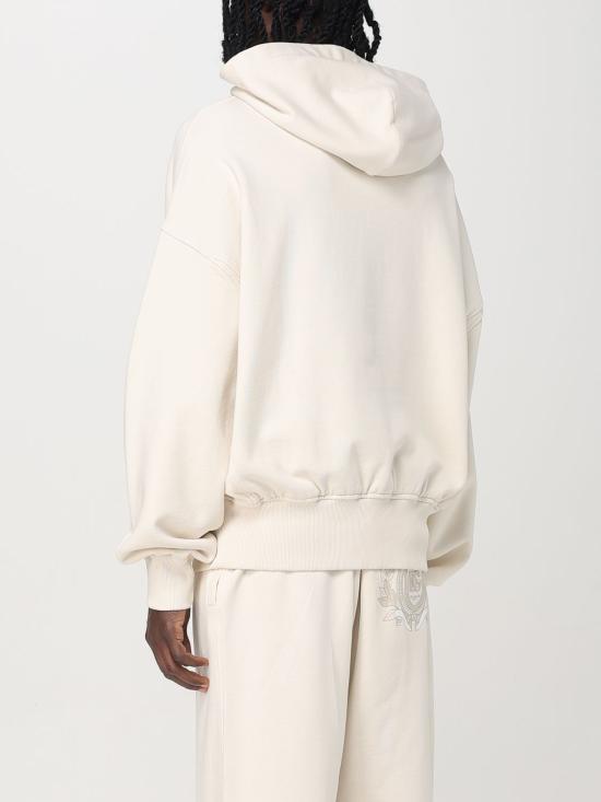 25FW 돌체앤가바나 긴팔 티셔츠 G9BJGZG7O2J A4567 Cream - DOLCE & GABBANA