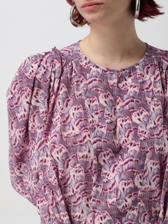 25FW 이자벨마랑 블라우스 HT0012FAB1J04I 86MA Pink - ISABEL MARANT