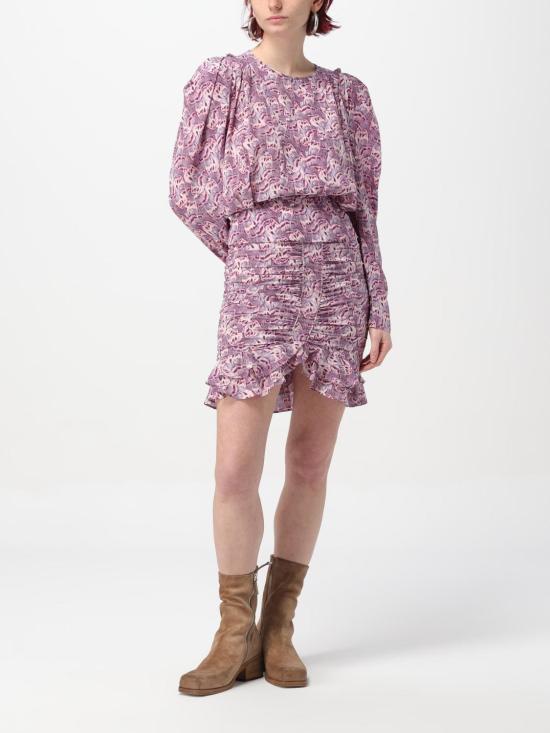 25FW 이자벨마랑 블라우스 HT0012FAB1J04I 86MA Pink - ISABEL MARANT