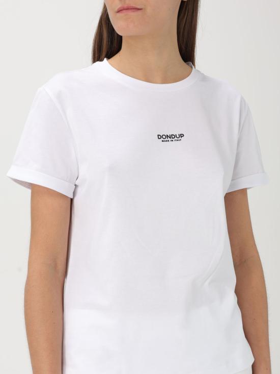 25FW 돈답 반팔 티셔츠 DS039JF0271DDU6 000 White - DONDUP