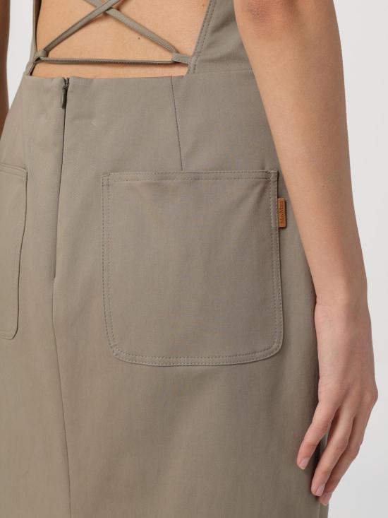  막스마라 롱 원피스 2411221233600 005 Beige - MAX MARA