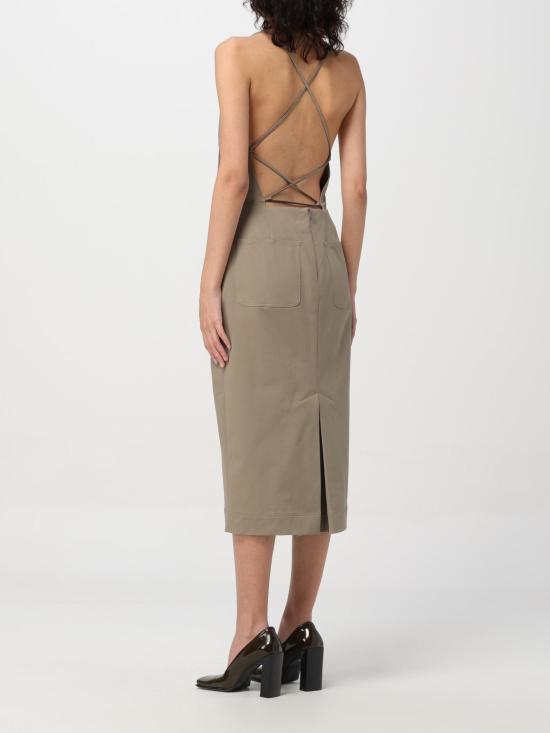  막스마라 롱 원피스 2411221233600 005 Beige - MAX MARA