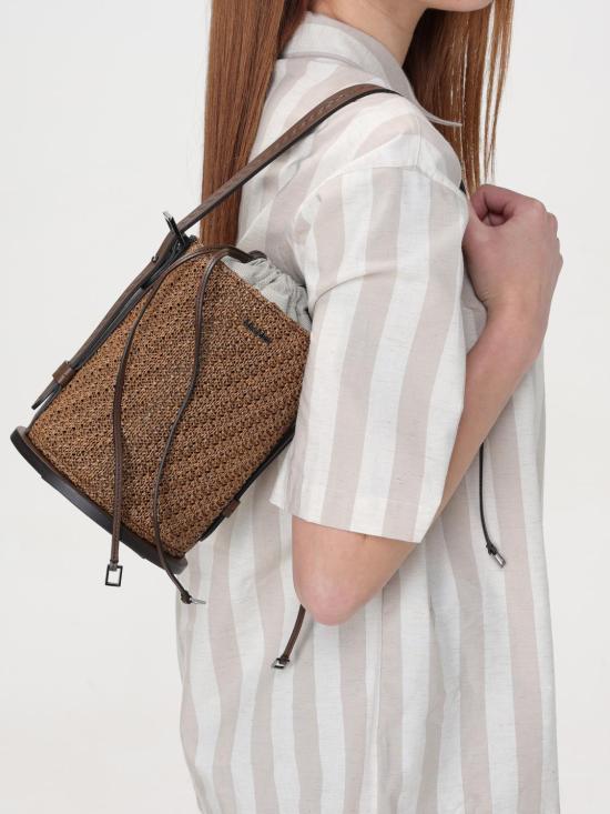 25FW 막스마라 토트백 2414511032600 003 Brown - MAX MARA