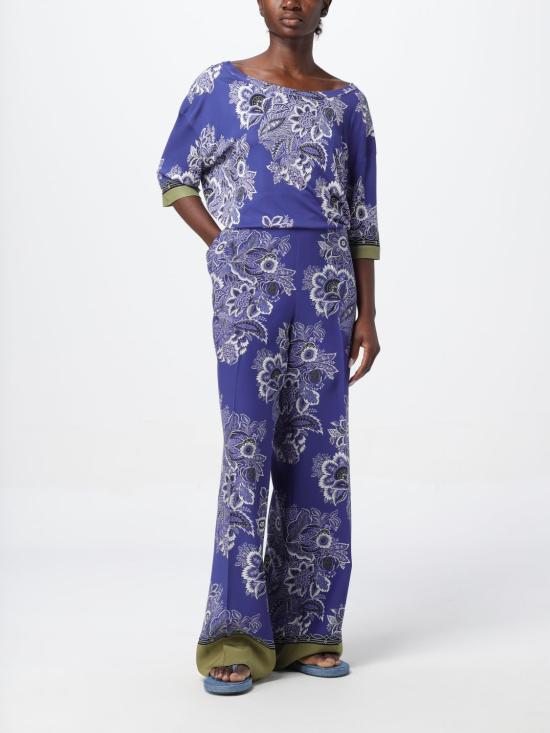  에트로 팬츠 WREA0014AK012 X0883 Blue - ETRO