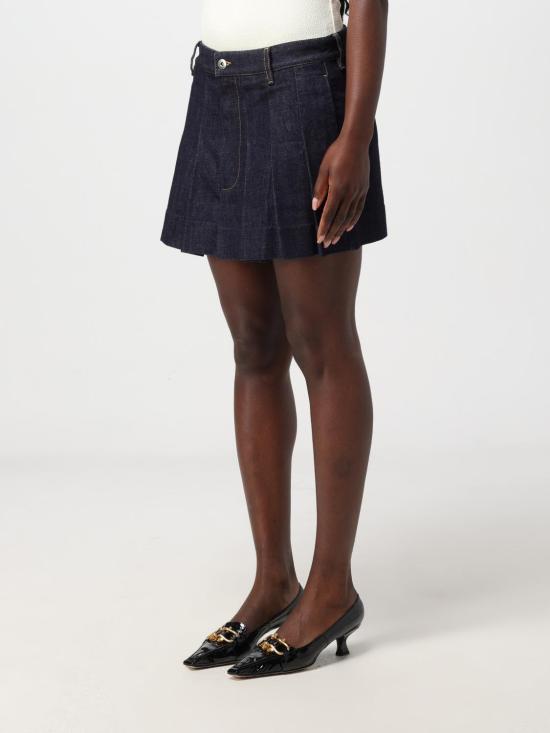  보테가베네타 숏 스커트 789292V0W20 4245 Blue - BOTTEGA VENETA