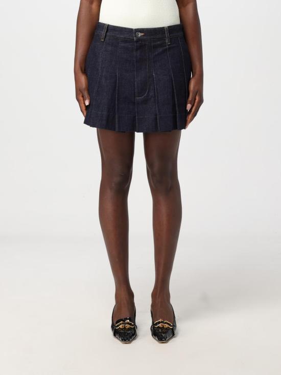  보테가베네타 숏 스커트 789292V0W20 4245 Blue