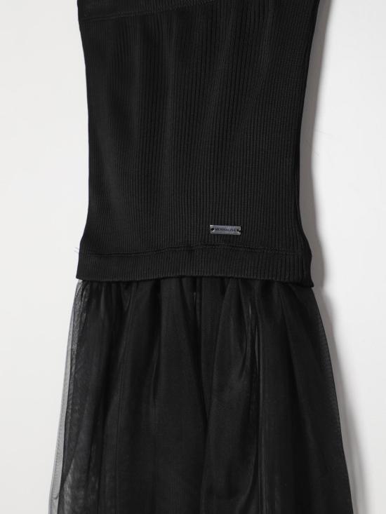 25FW [키즈] 모나리자 스커트 41C7043213 0050 Black - MONNALISA