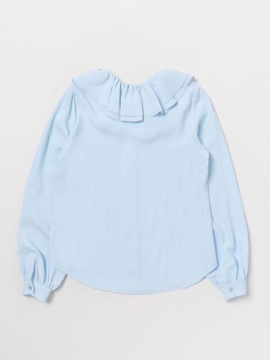 25FW [키즈] 시모네타 셔츠 ST5A80K0005 601 Gnawed Blue - SIMONETTA