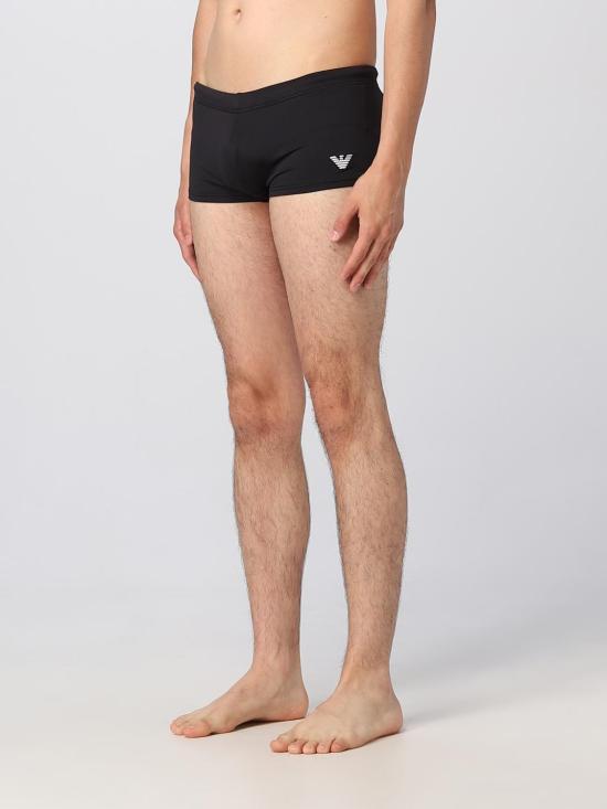 25FW 엠포리오 아르마니 스윔팬츠 2117253R401 00020 Black - EMPORIO ARMANI