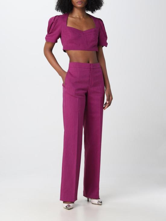 25FW 이자벨마랑 스트레이트 팬츠 PA0030FCA1J20I 86OR Red - ISABEL MARANT