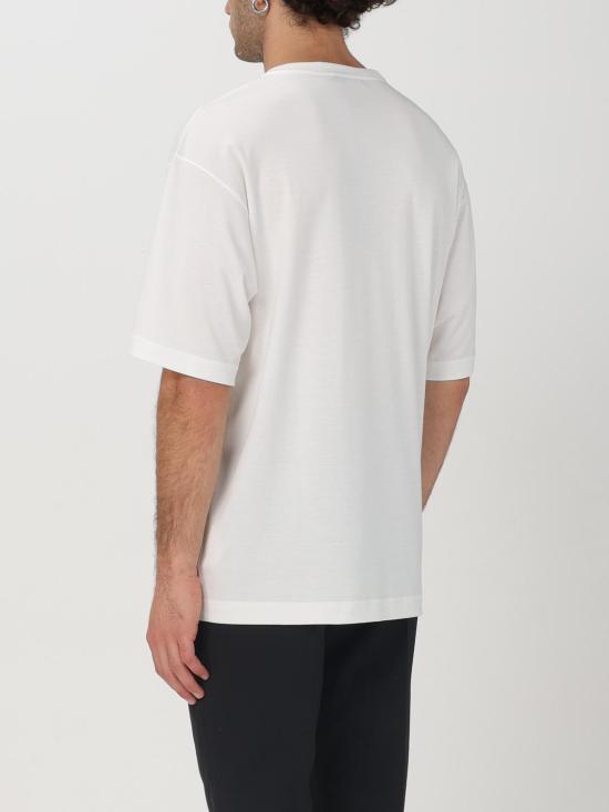 25FW 돌체앤가바나 반팔 티셔츠 G8PN9ZG7NSN W0111 White - DOLCE & GABBANA