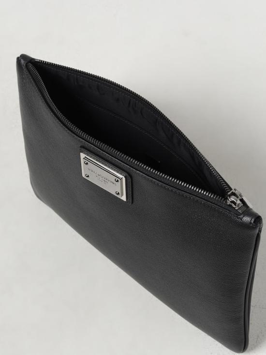 25FW 돌체앤가바나 클러치/파우치 BM2248AD447 8B956 Black - DOLCE & GABBANA