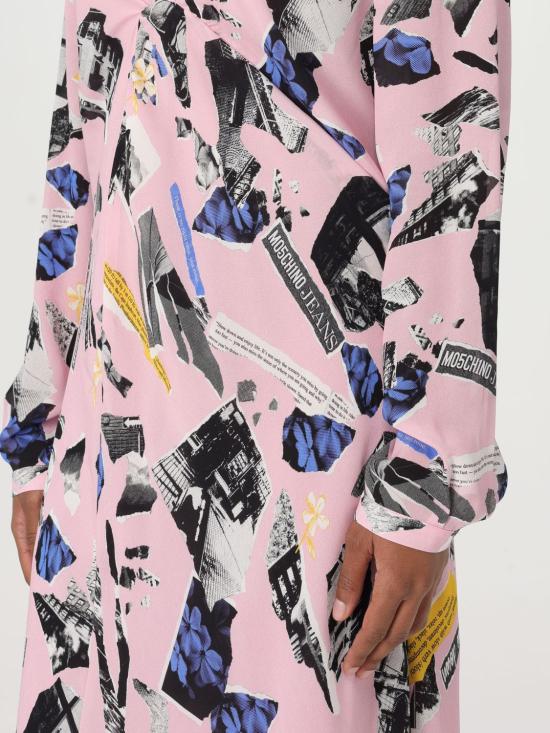 25SS 모스키노 롱 원피스 04653243 1188 Pink - MOSCHINO