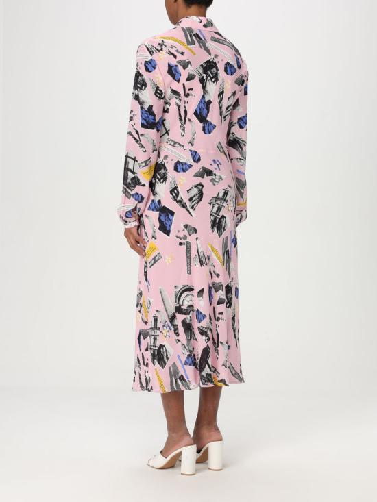 25SS 모스키노 롱 원피스 04653243 1188 Pink - MOSCHINO