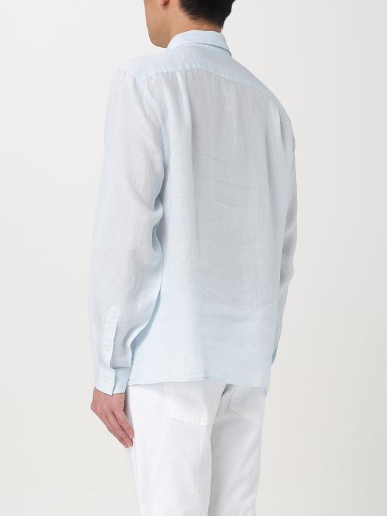 25SS 라코스테 긴팔 셔츠 CH5692 T01 Gnawed Blue - LACOSTE