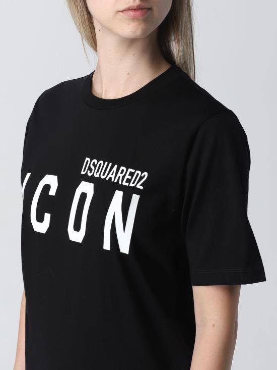  디스퀘어드2 숏 원피스 S80CT0026S23009 980 Black - DSQUARED2