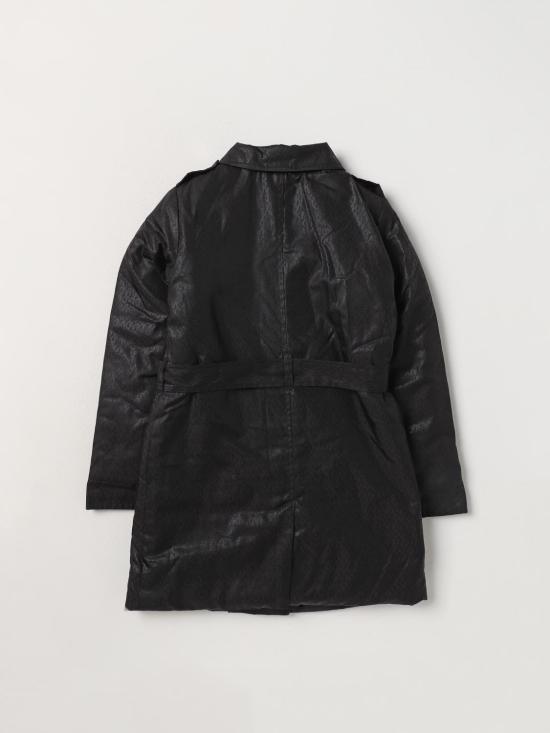25FW [키즈] 마이클 코어스 코트 R16137 09B Black - MICHAEL KORS