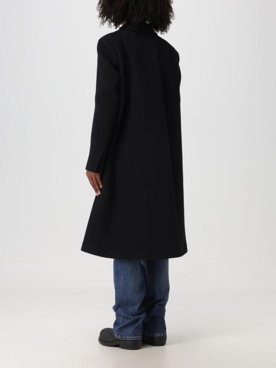  보테가베네타 코트 751190V3EJ0 1000 Black - BOTTEGA VENETA