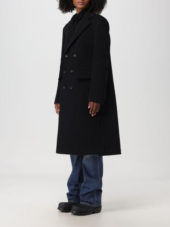  보테가베네타 코트 751190V3EJ0 1000 Black - BOTTEGA VENETA