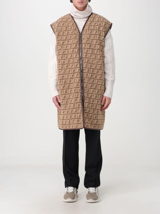 25FW 펜디 베스트 FT0059APNH F1EPI Beige