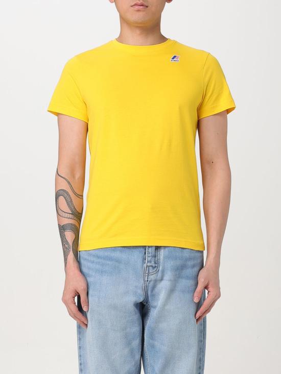 25FW 까웨 반팔 티셔츠 K007JE0 T05 Yellow