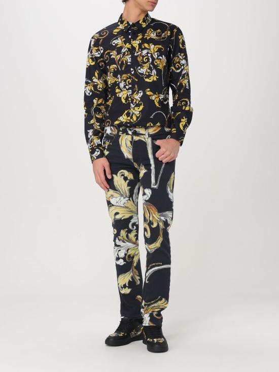 25SS 베르사체 데님 팬츠 78GAB5S0ES138SS0 G89 Multicolor - VERSACE