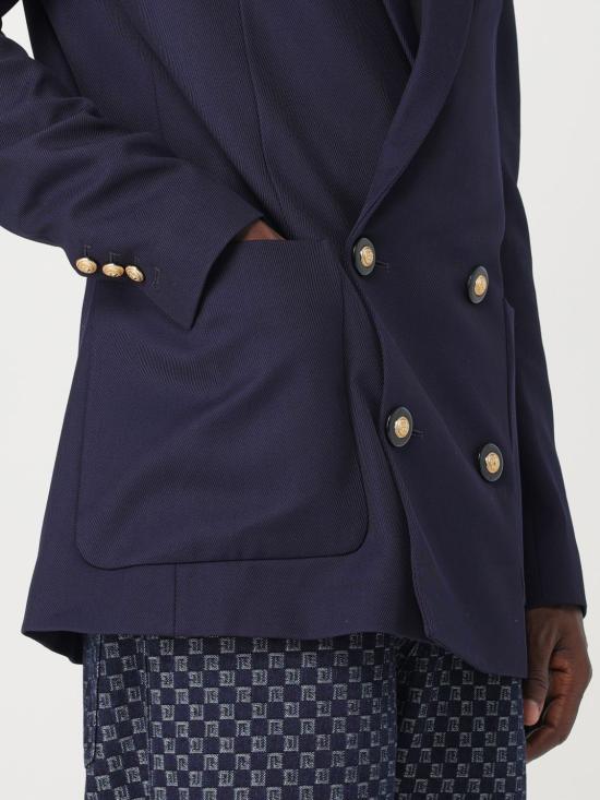 25FW 발망 자켓 BH0SI625WB02 6UB Blue - BALMAIN