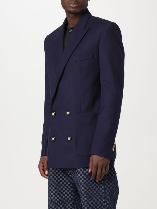 25FW 발망 자켓 BH0SI625WB02 6UB Blue - BALMAIN