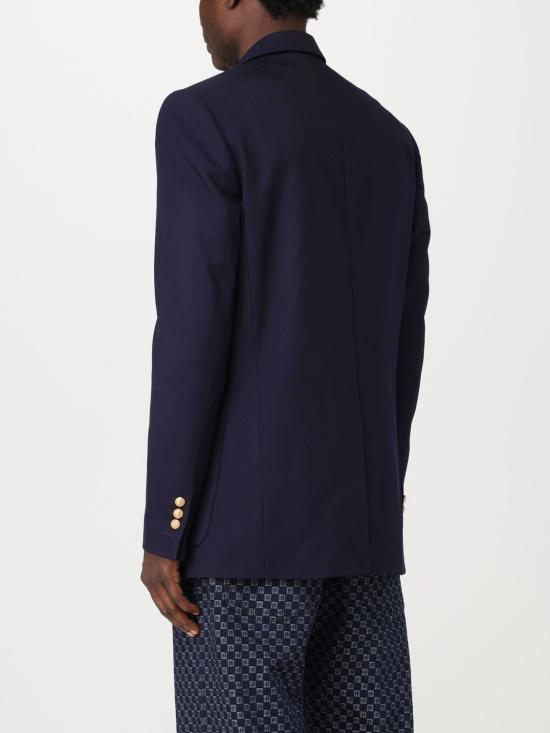 25FW 발망 자켓 BH0SI625WB02 6UB Blue - BALMAIN