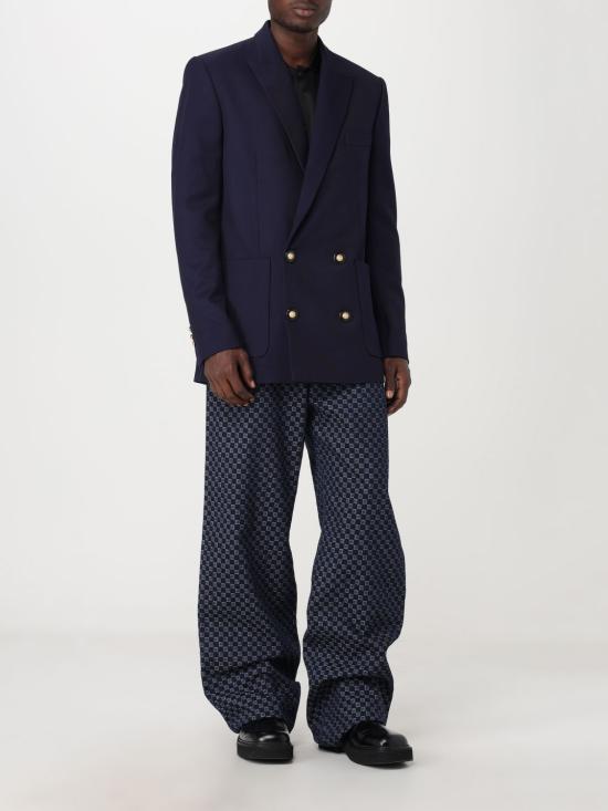 25FW 발망 자켓 BH0SI625WB02 6UB Blue - BALMAIN