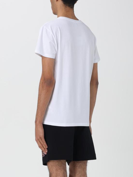  모스키노 반팔 티셔츠 07039408 0001 White - MOSCHINO