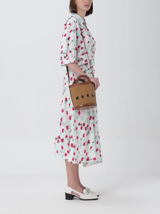 26SS 마르니 토트백 SCMP0056Q1P3860 00M50 Natural - MARNI