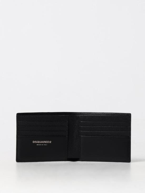 24FW 디스퀘어드2 남성지갑 WAM006501507642 2124 Black - DSQUARED2