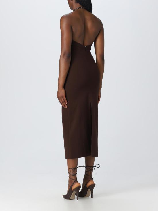  디 아티코 미디 원피스 236WCW85RY02 204 Brown - THE ATTICO