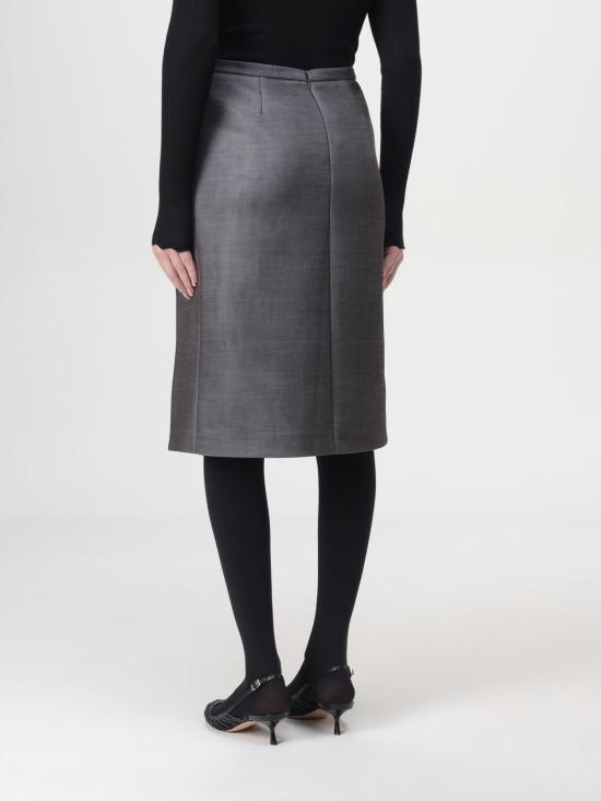 25FW 필로소피 미디 스커트 01175737 0509 Grey - PHILOSOPHY