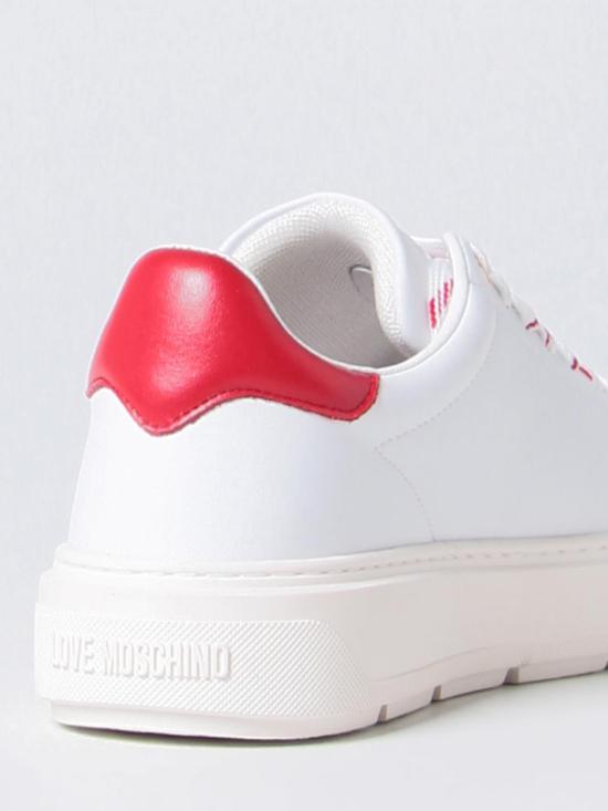  모스키노 스니커즈 JA15384G1GIA1 10B Red - MOSCHINO