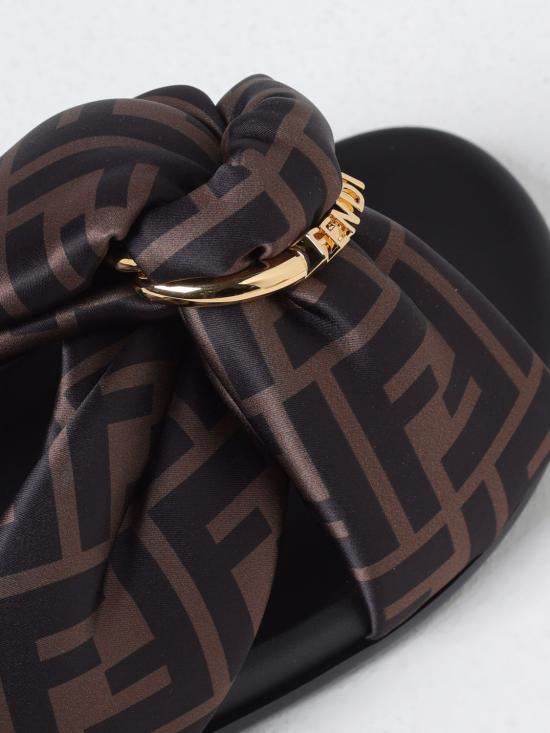 25SS 펜디 뮬/슬리퍼 8X8645AE7S F0R7V Tobacco - FENDI