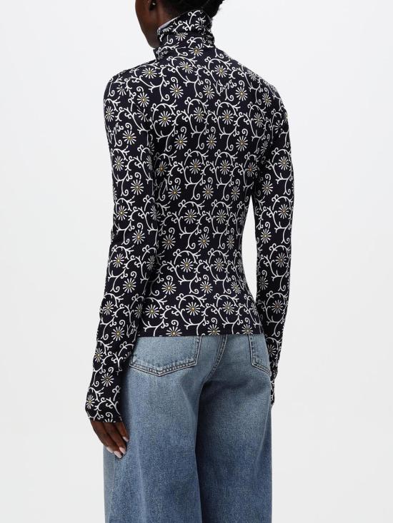 24FW 겐조 터틀넥 FE62TO7254RA 79 Navy - KENZO