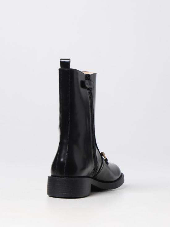 25FW [키즈] 구찌 슈즈 703562U3D00 1000 Black - GUCCI