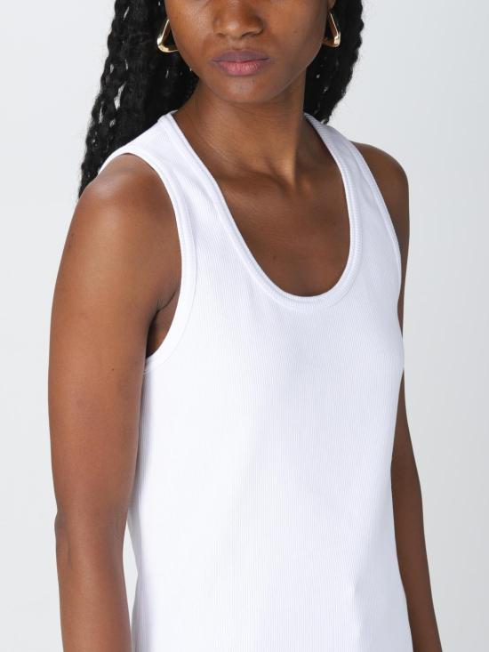 25FW 보테가베네타 민소매 티셔츠 715043V2I50 9071 White - BOTTEGA VENETA